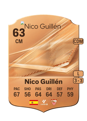 Nico Guillén - 63 - Rare
