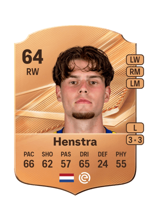 Henstra - 64 - Rare