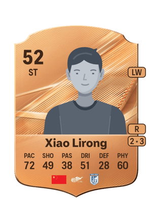 Xiao Lirong - 52 - Rare