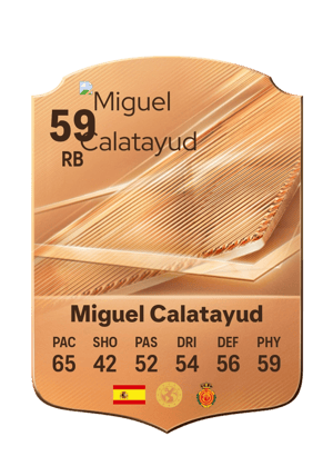 Miguel Calatayud - 59 - Rare