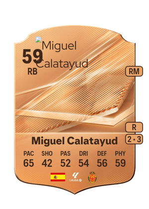 Miguel Calatayud - 59 - Rare