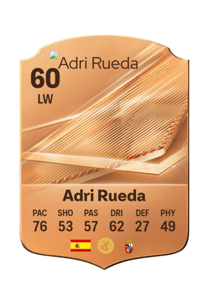 Adri Rueda - 60 - Rare