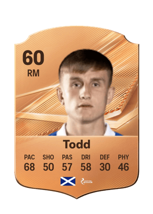 Todd - 60 - Rare