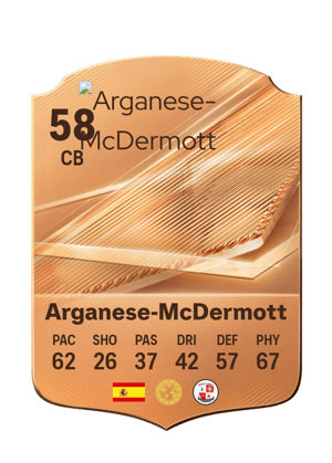 Arganese-McDermott - 58 - Rare