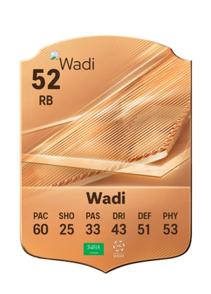 Wadi - 52 - Rare