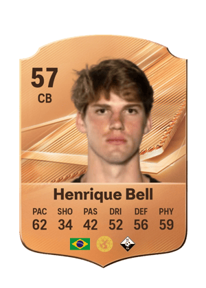 Henrique Bell - 57 - Rare