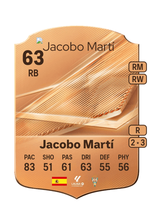 Jacobo Martí - 63 - Rare