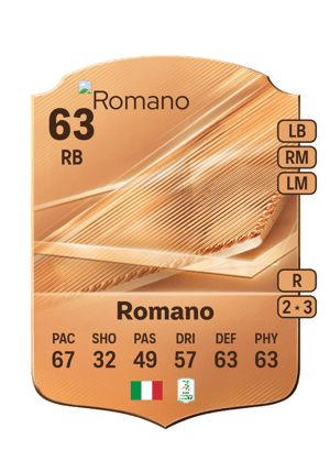 Romano - 63 - Rare