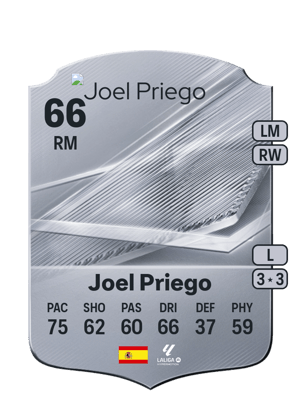 Joel Priego - 66 - Rare