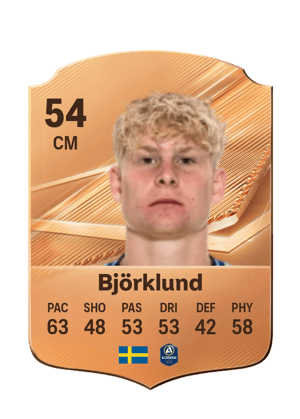 Björklund - 54 - Rare
