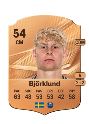 Björklund - 54 - Rare