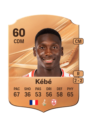 Kébé - 60 - Rare