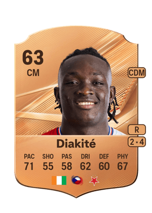 Diakité - 63 - Rare