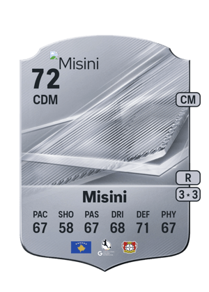 Misini - 72 - Rare