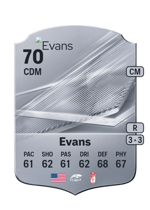 Evans - 70 - Rare