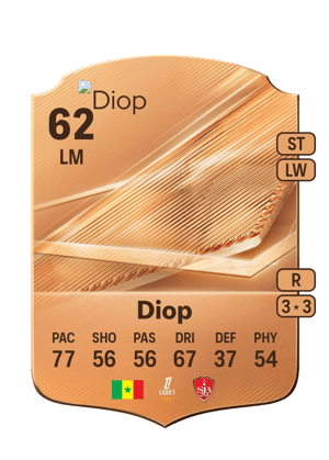 Diop - 62 - Rare