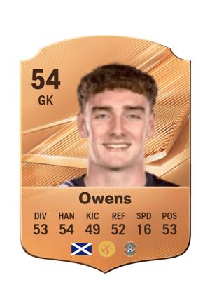 Owens - 54 - Rare