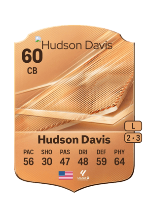 Hudson Davis - 60 - Rare