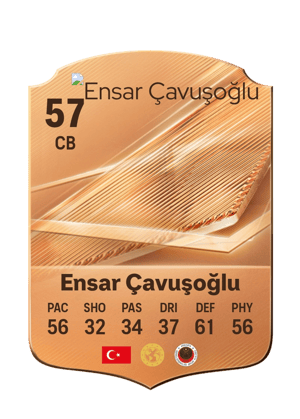 Ensar Çavuşoğlu - 57 - Rare