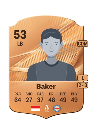 Baker - 53 - Rare