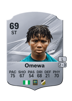 Joy Omewa FC 27 kartı