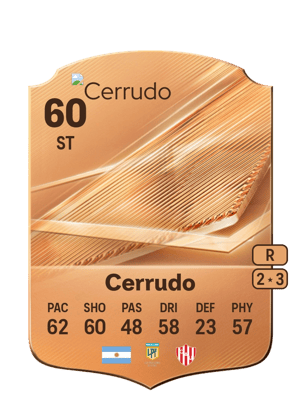 Valentín Jesús Cerrudo FC 27 card