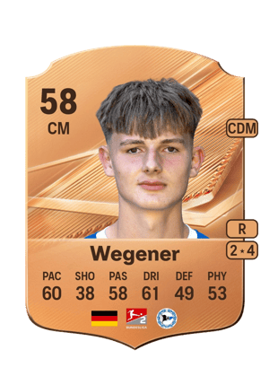 Wegener - 58 - Rare