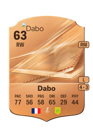 Dabo - 63 - Rare