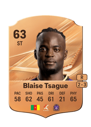 Blaise Tsague - 63 - Rare