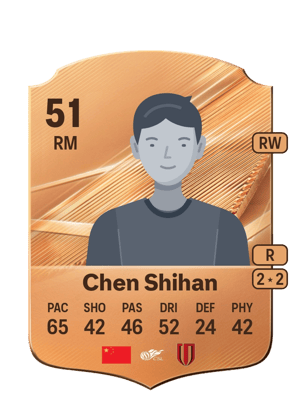 Chen Shihan - 51 - Rare