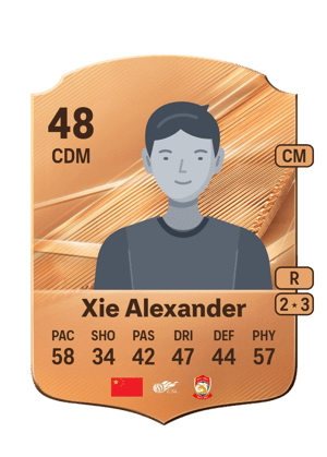 Xie Alexander - 48 - Rare