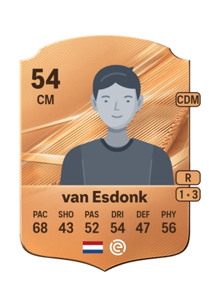 van Esdonk - 54 - Rare