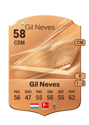 Gil Neves - 58 - Rare