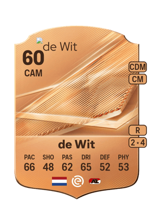 de Wit - 60 - Rare