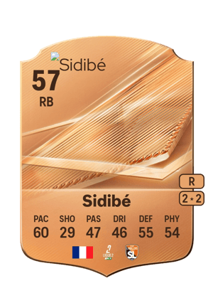 Sidibé - 57 - Rare