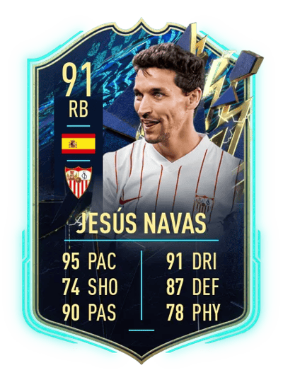 Jesús Navas Team of the Season 91 OVR