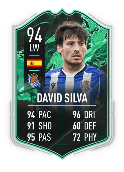 David Silva SHAPESHIFTERS 94 OVR