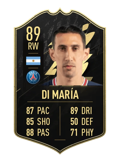 Ángel Di María Team of the Week 89 OVR