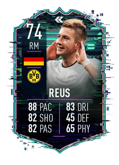 Marco Reus Flashback Player 74 OVR