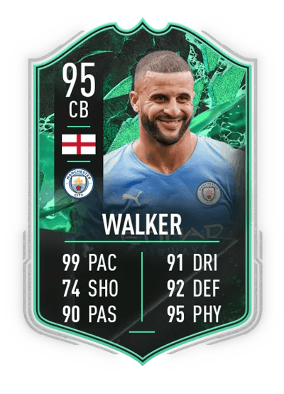Kyle Walker SHAPESHIFTERS 95 OVR