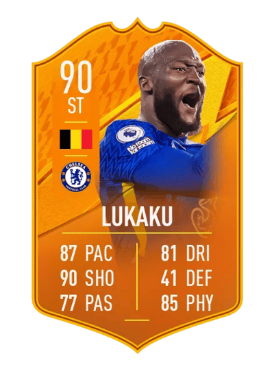 Romelu Lukaku Domestic Man of the Match 90 OVR