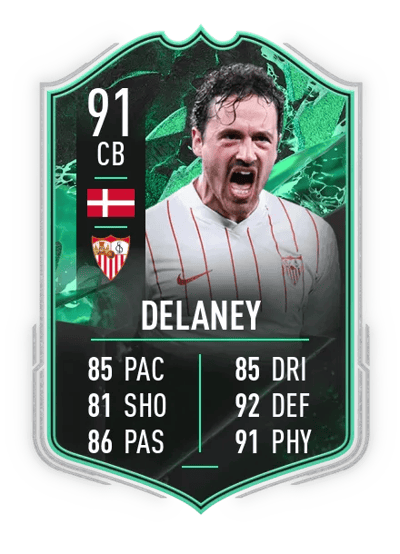 Thomas Delaney SHAPESHIFTERS 91 OVR