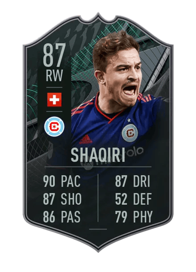 Xherdan Shaqiri SQUAD FOUNDATIONS 87 OVR