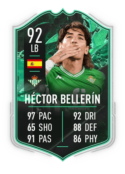 Héctor Bellerín SHAPESHIFTERS 92 OVR
