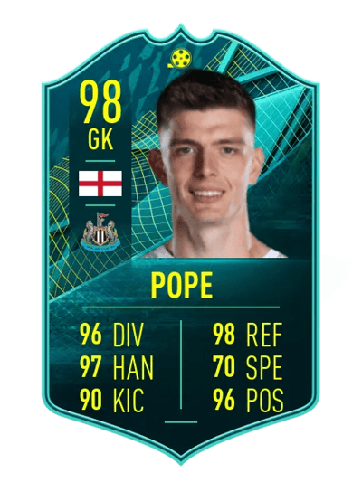 Nick Pope PLAYER MOMENTS 98 OVR
