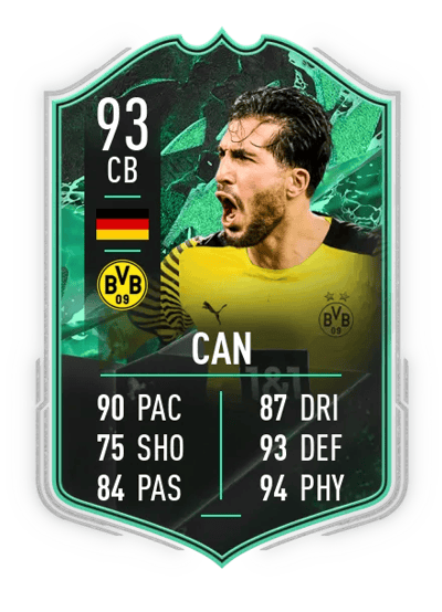 Emre Can SHAPESHIFTERS 93 OVR