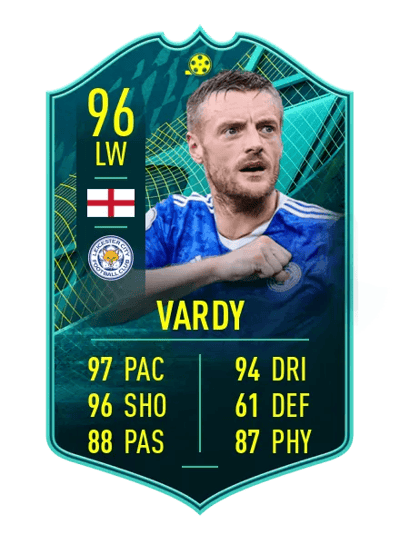 Jamie Vardy PLAYER MOMENTS 96 OVR