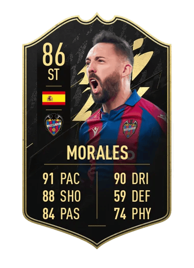 Morales Team of the Week 86 OVR