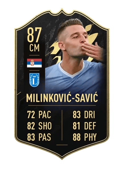Sergej Milinković-Savić Team of the Week 87 OVR