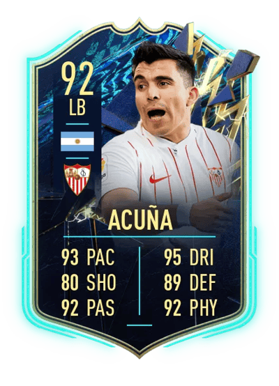 Marcos Acuña Team of the Season 92 OVR